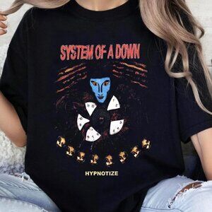 System Of A Down Hypnotize T-shirt, Metal Music Shirt, Soad Cartoon Shirt